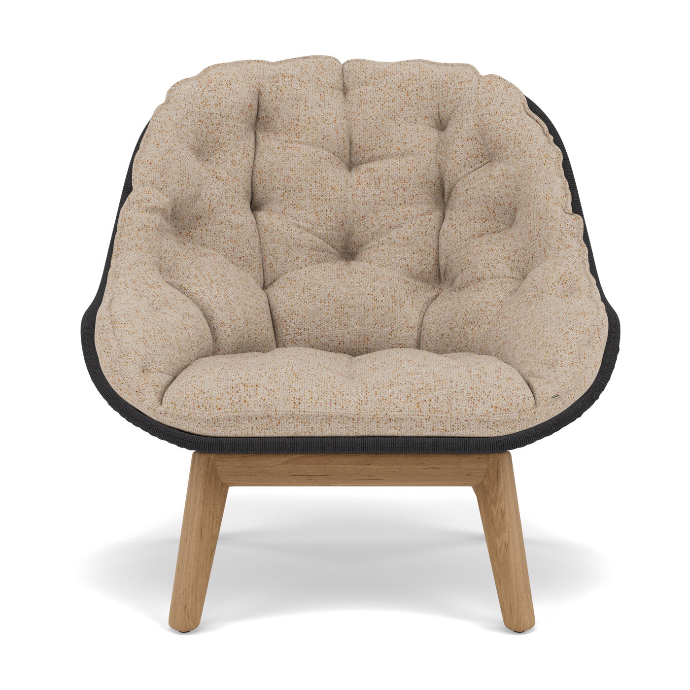 Coussin de dossier et d'assise Sandua pour chaise longue à dossier haut