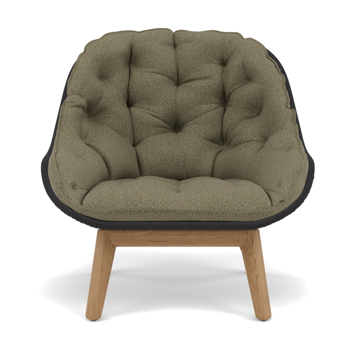 Coussin de dossier et d'assise Sandua pour chaise longue à dossier haut