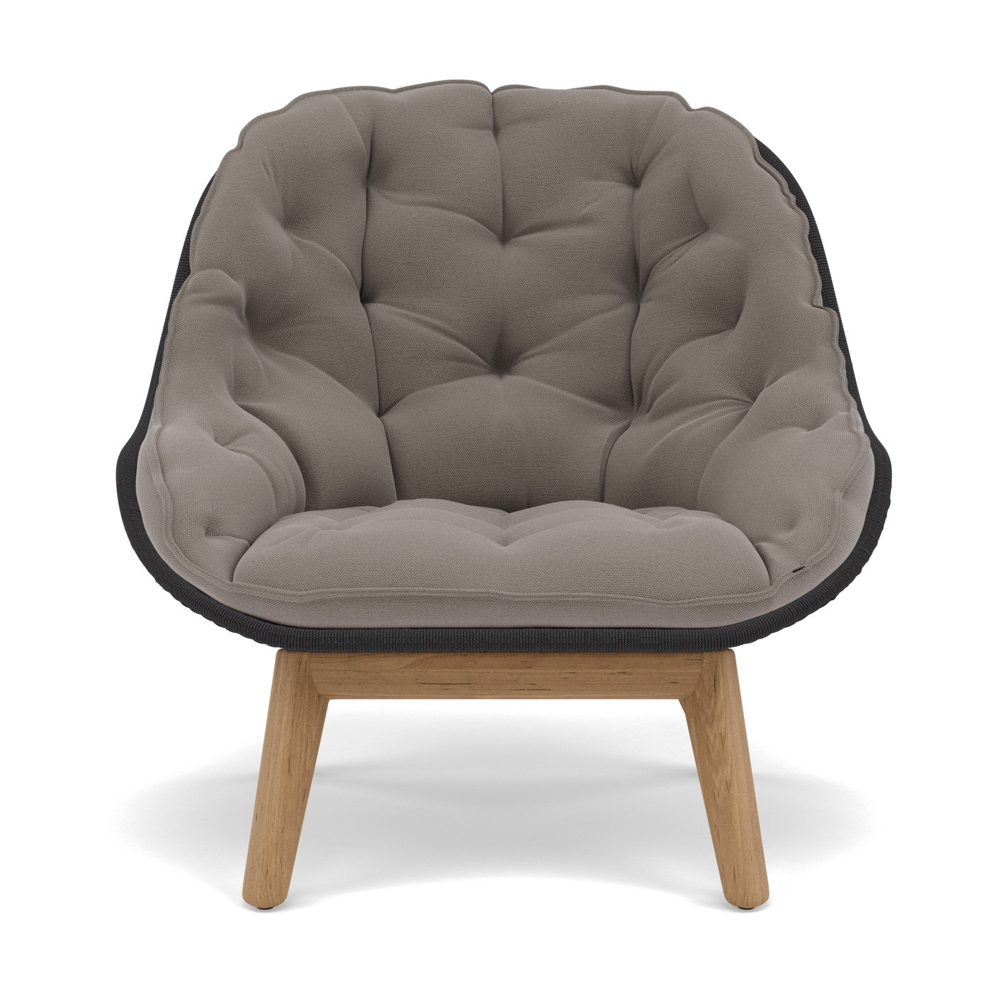 Coussin de dossier et d'assise Sandua pour chaise longue à dossier haut