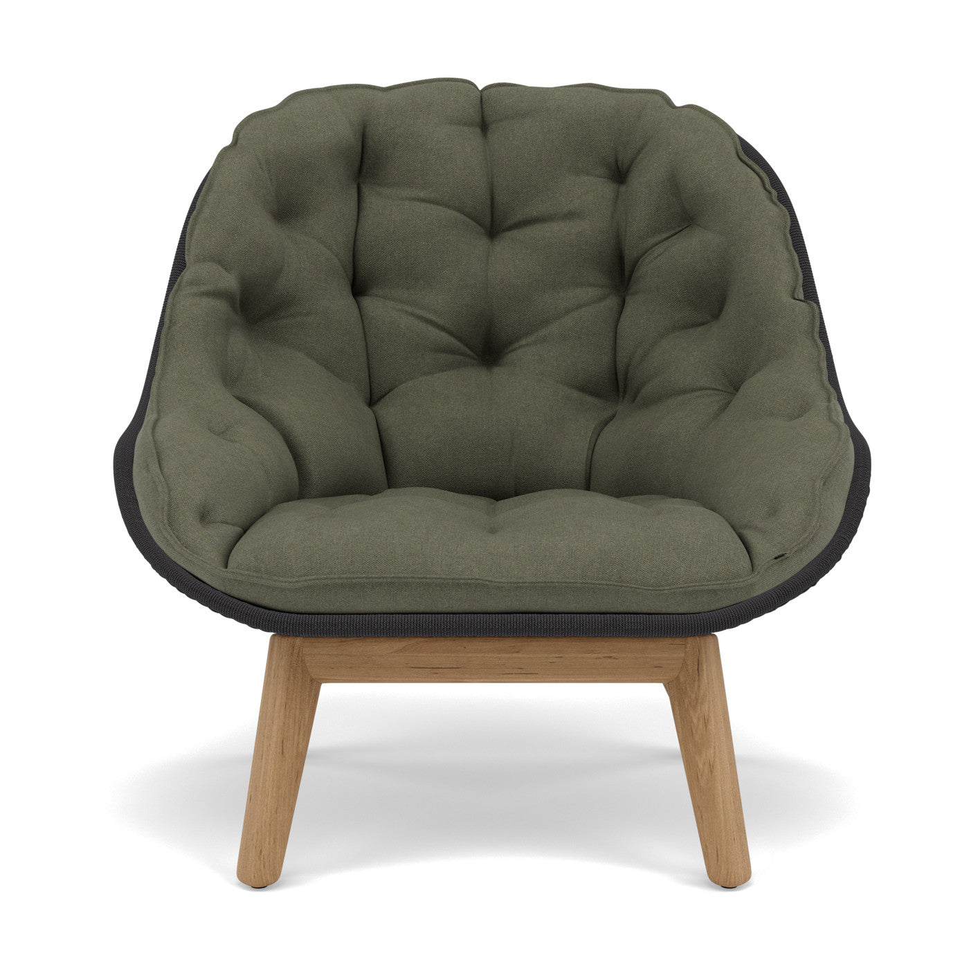 Coussin de dossier et d'assise Sandua pour chaise longue à dossier haut