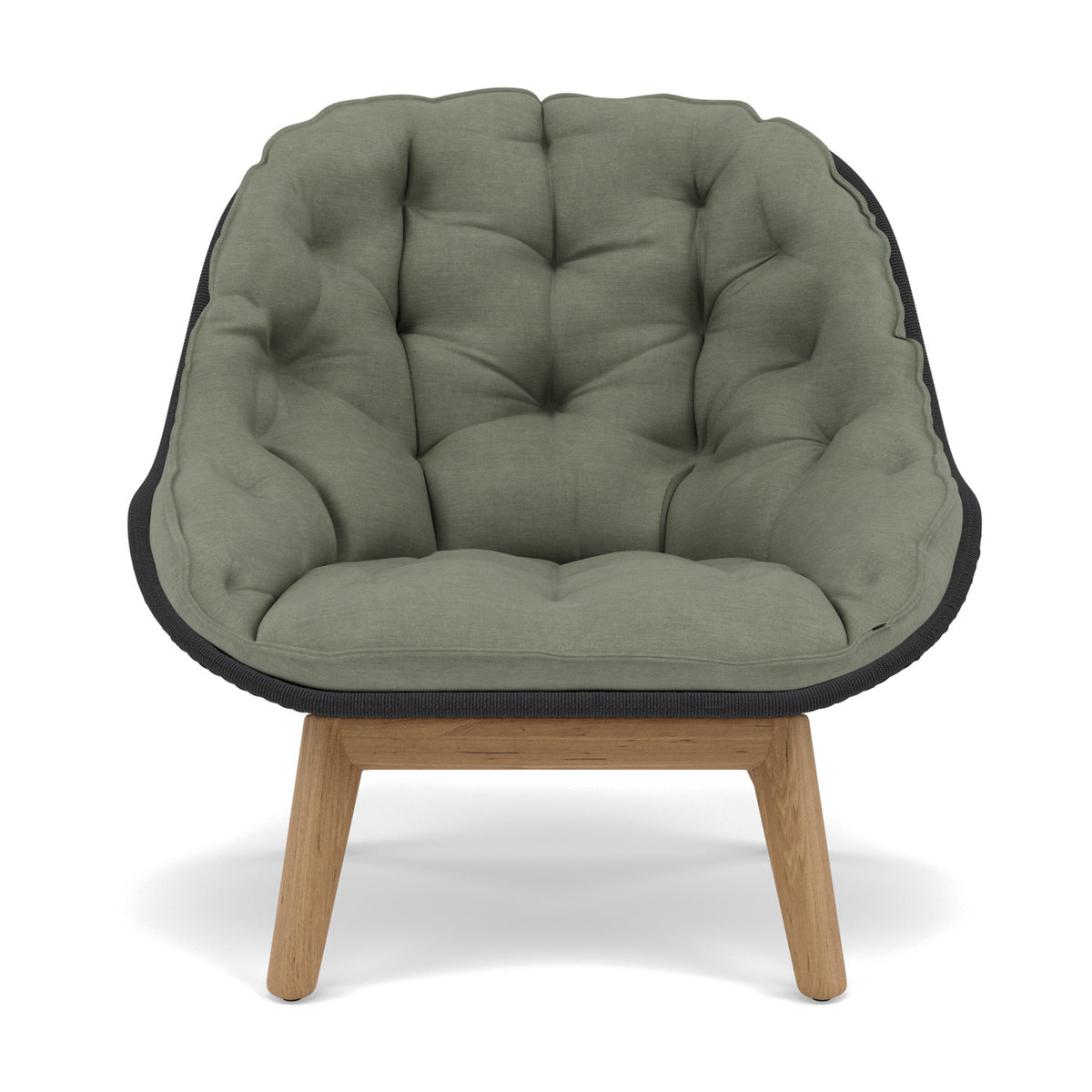 Coussin de dossier et d'assise Sandua pour chaise longue à dossier haut