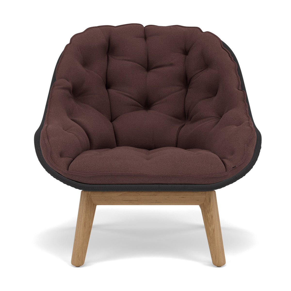 Coussin de dossier et d'assise Sandua pour chaise longue à dossier haut