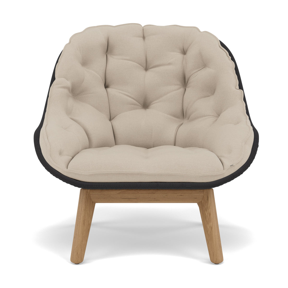 Coussin de dossier et d'assise Sandua pour chaise longue à dossier haut