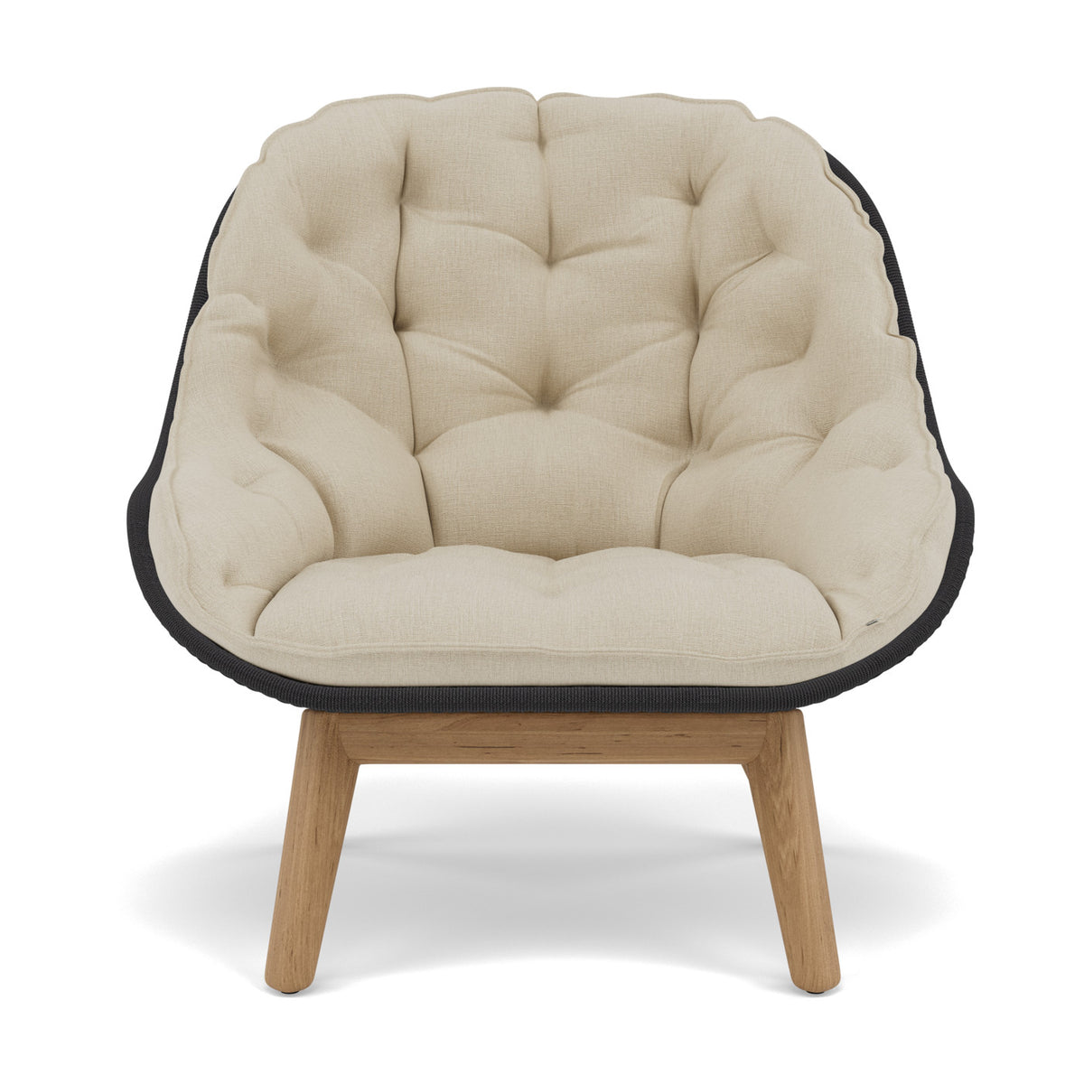 Coussin de dossier et d'assise Sandua pour chaise longue à dossier haut