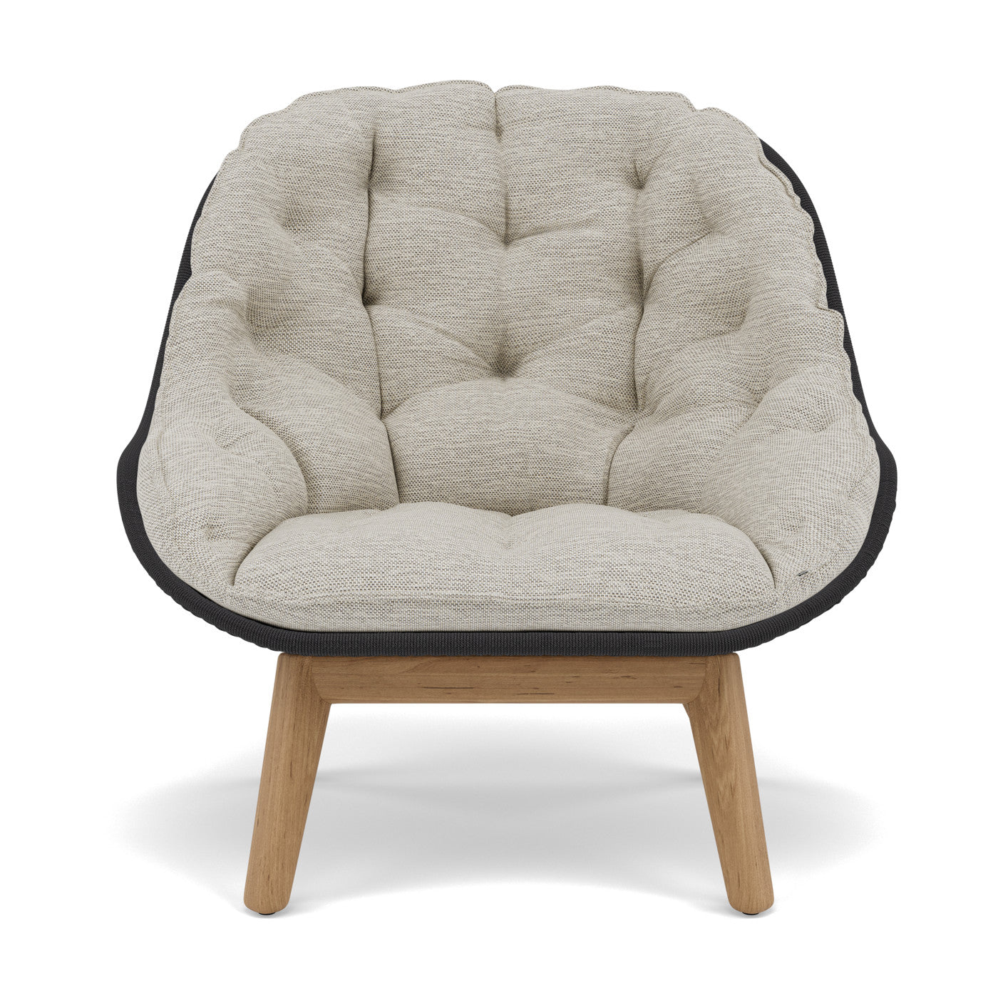 Coussin de dossier et d'assise Sandua pour chaise longue à dossier haut