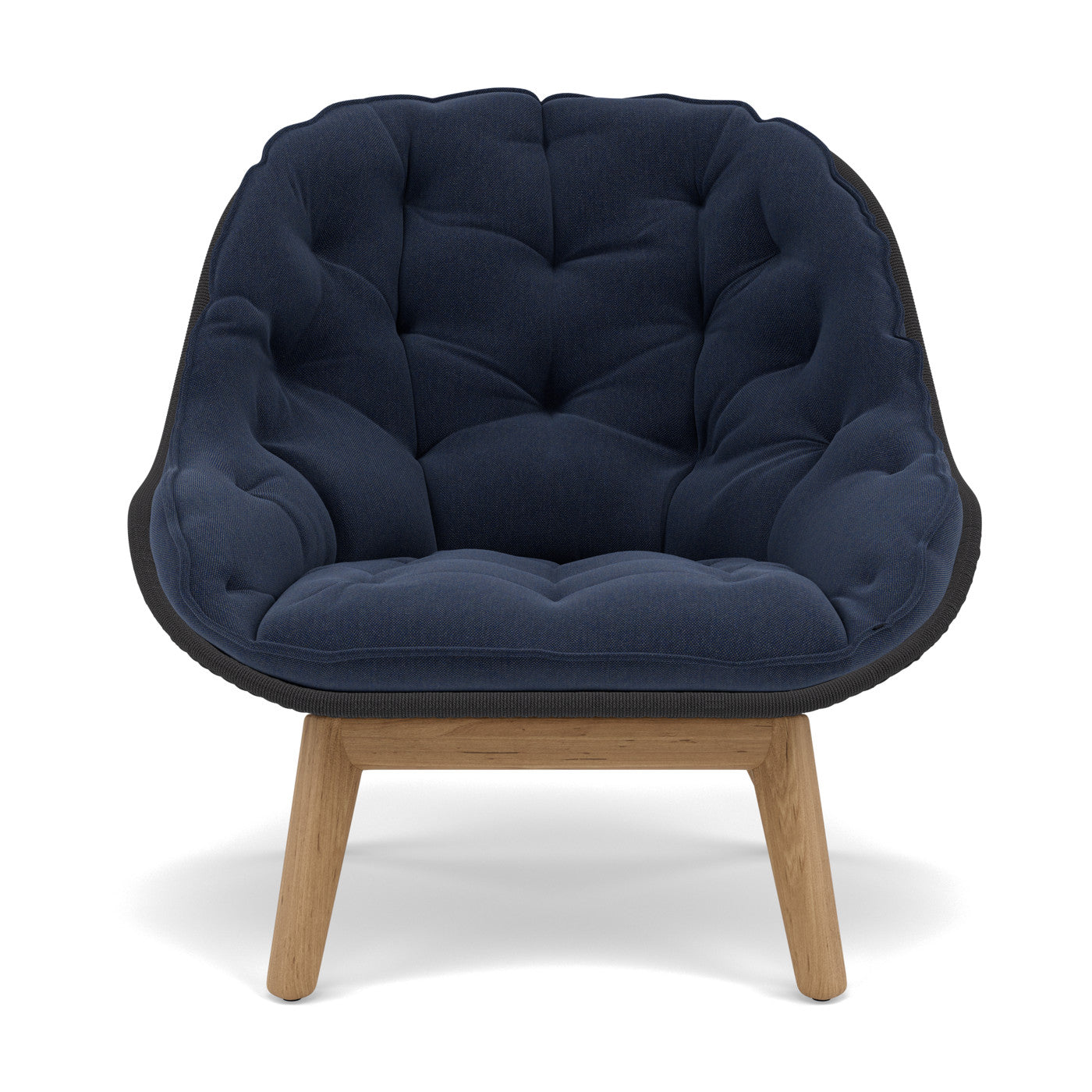 Coussin de dossier et d'assise Sandua pour chaise longue à dossier haut