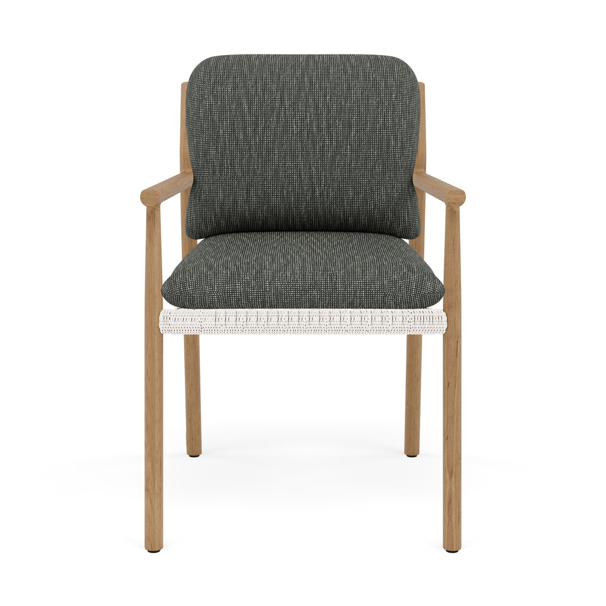 Coussin de chaise Muyu pour assise et dossier de fauteuil avec accoudoirs 54×59 et 50×41 cm