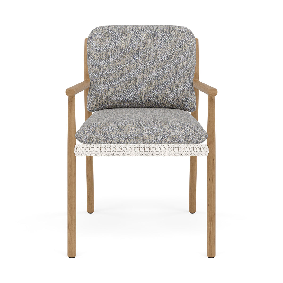 Coussin de chaise Muyu pour assise et dossier de fauteuil avec accoudoirs 54×59 et 50×41 cm