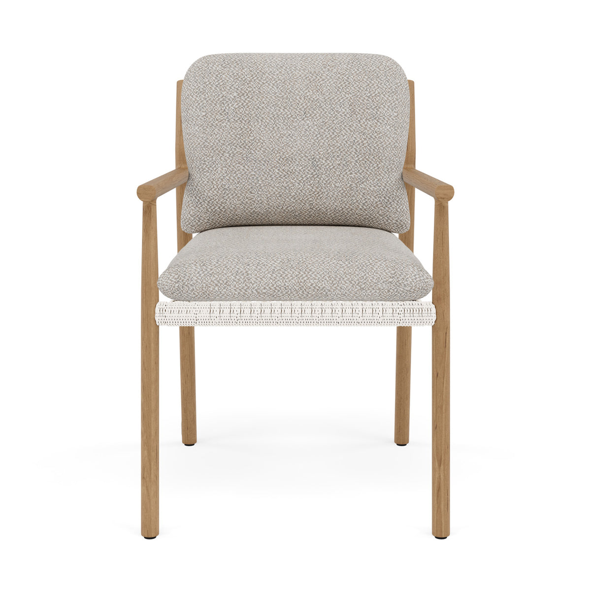 Coussin de chaise Muyu pour assise et dossier de fauteuil avec accoudoirs 54×59 et 50×41 cm