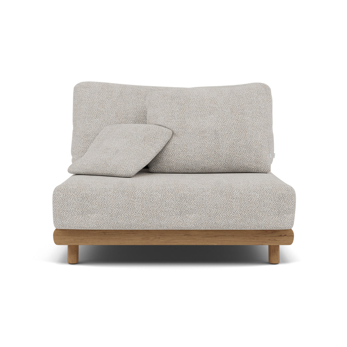 Muyu Sierkussen seat and back cushion middle module