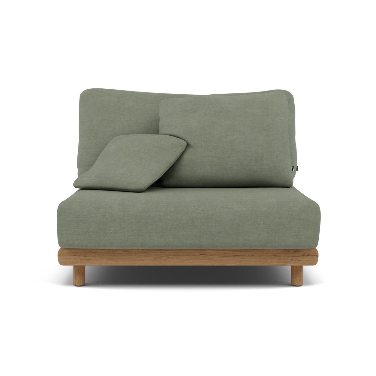 Muyu Sierkussen seat and back cushion middle module