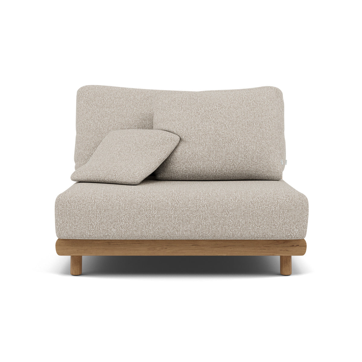 Muyu Sierkussen seat and back cushion middle module