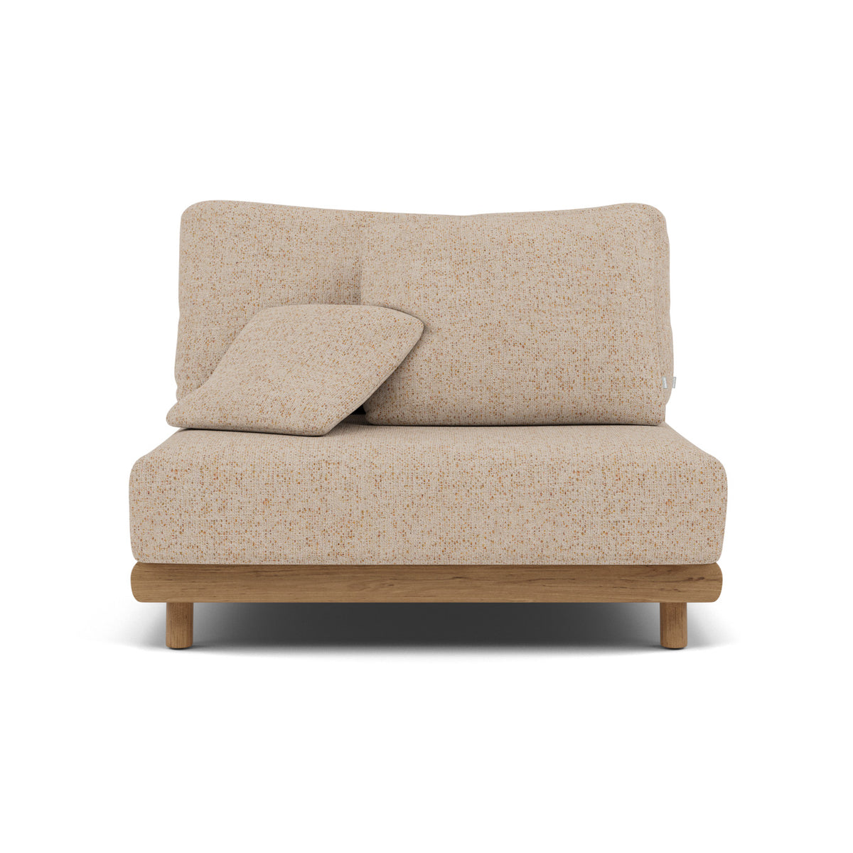 Muyu Sierkussen seat and back cushion middle module