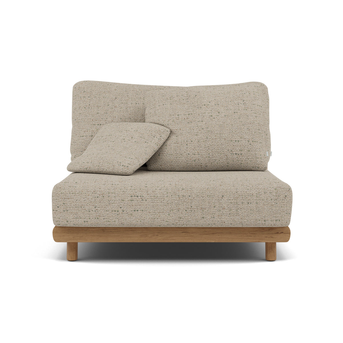 Muyu Sierkussen seat and back cushion middle module