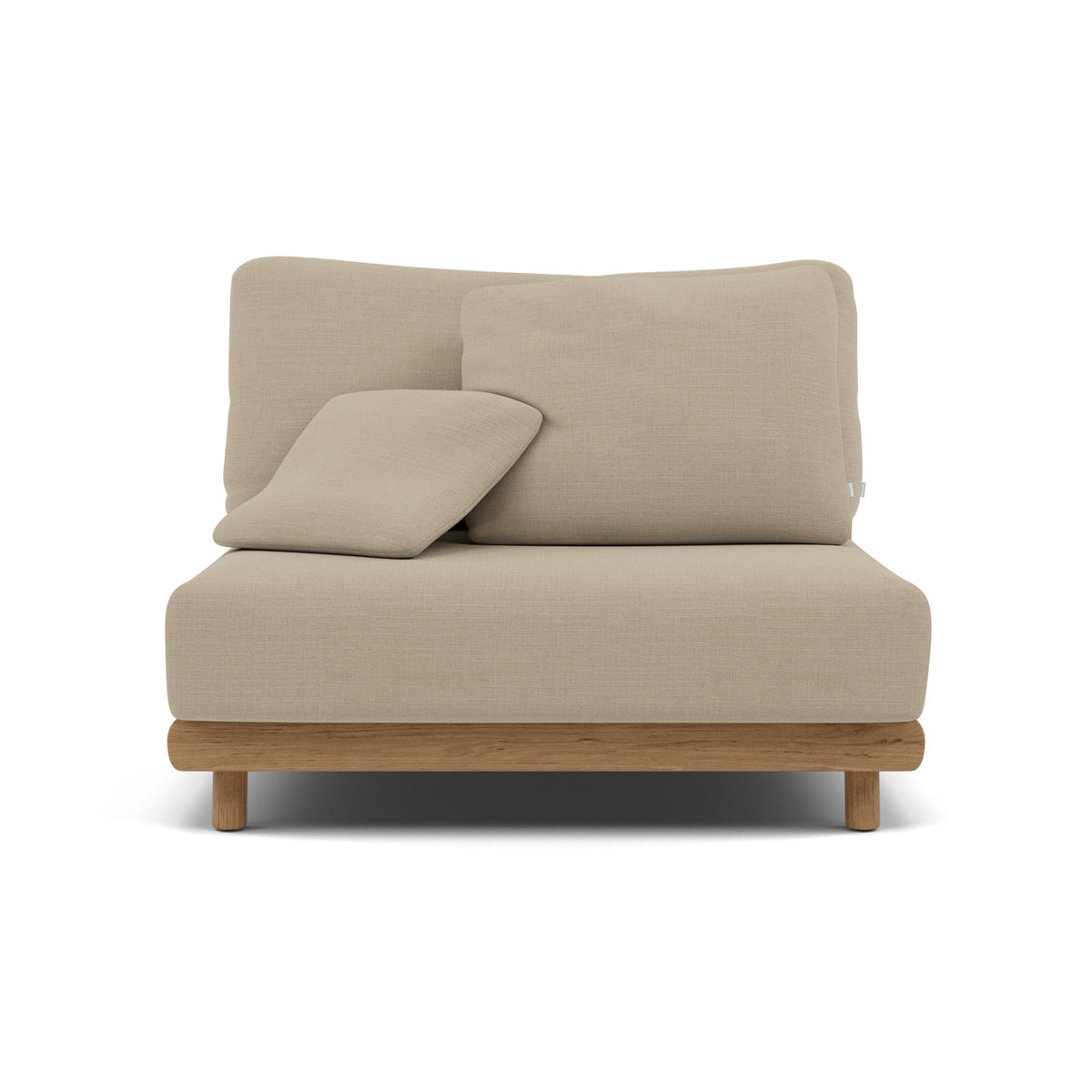 Muyu Sierkussen seat and back cushion middle module