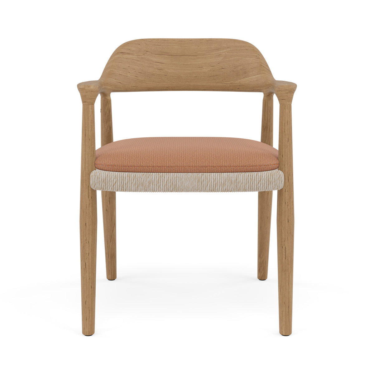 Yiko Cushion seat cushion chair with armrest and chair without armrest