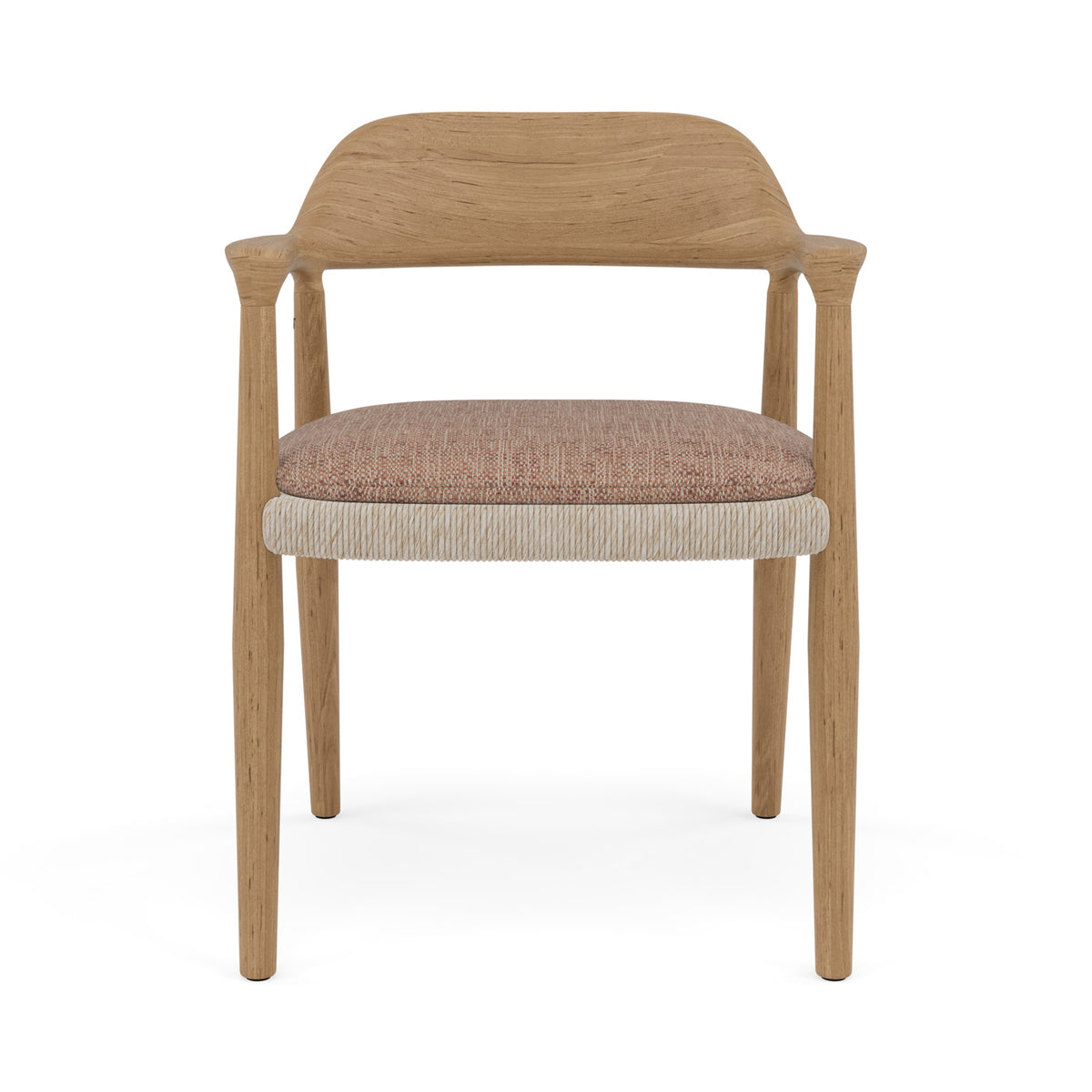 Yiko Cushion seat cushion chair with armrest and chair without armrest