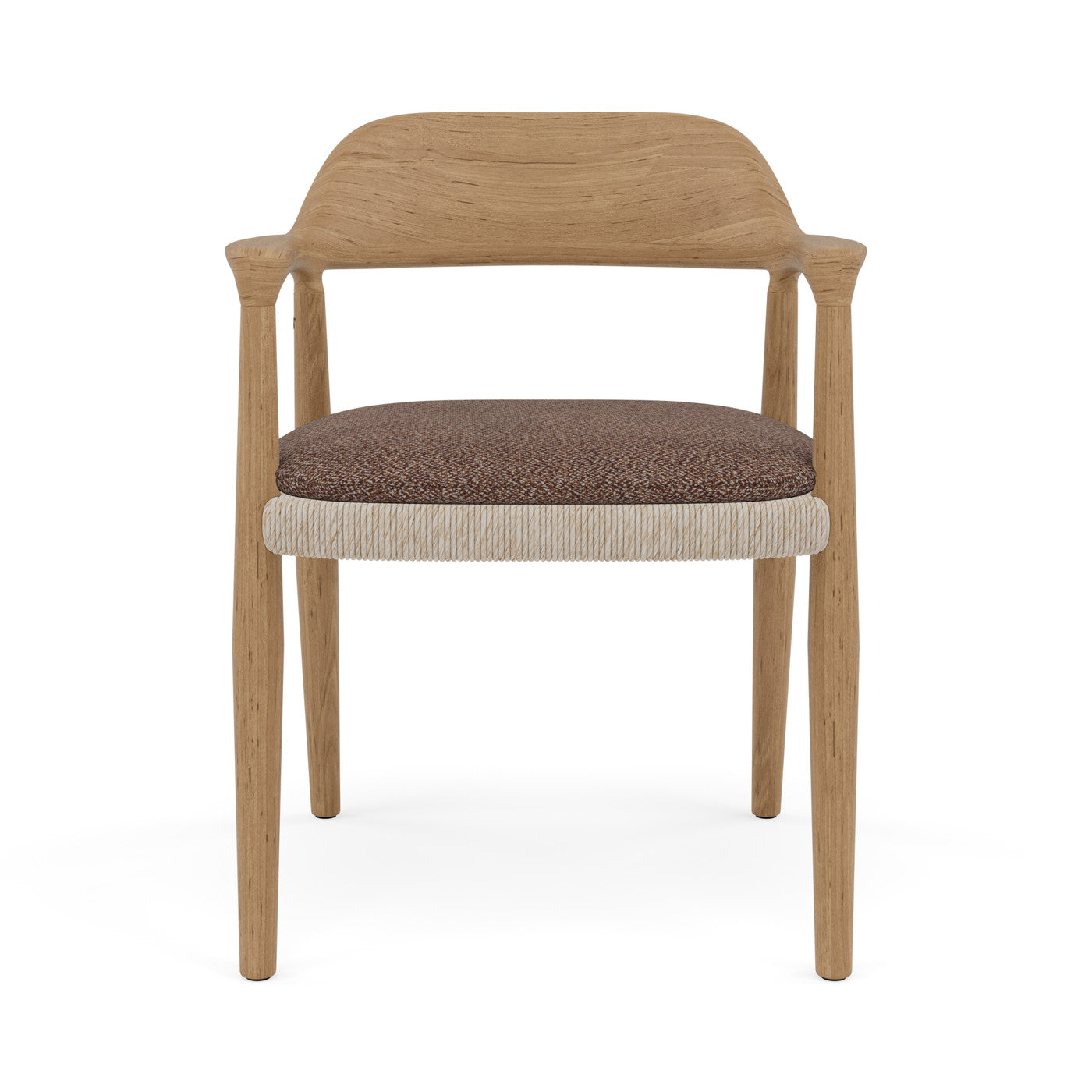 Yiko Cushion seat cushion chair with armrest and chair without armrest