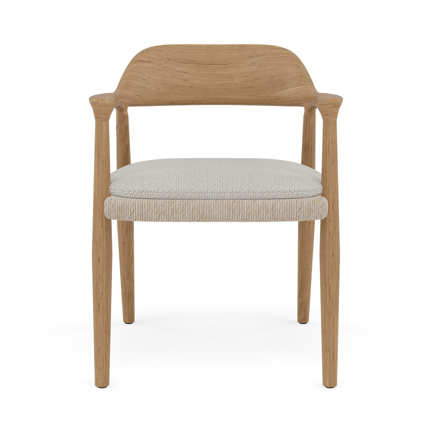 Yiko Cushion seat cushion chair with armrest and chair without armrest