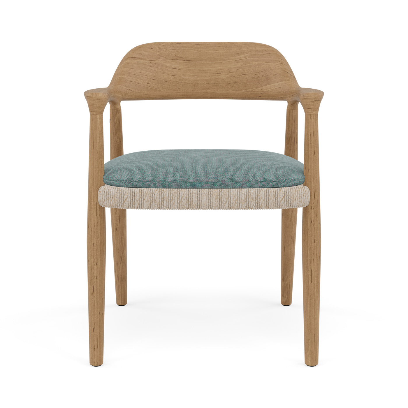 Yiko Cushion seat cushion chair with armrest and chair without armrest