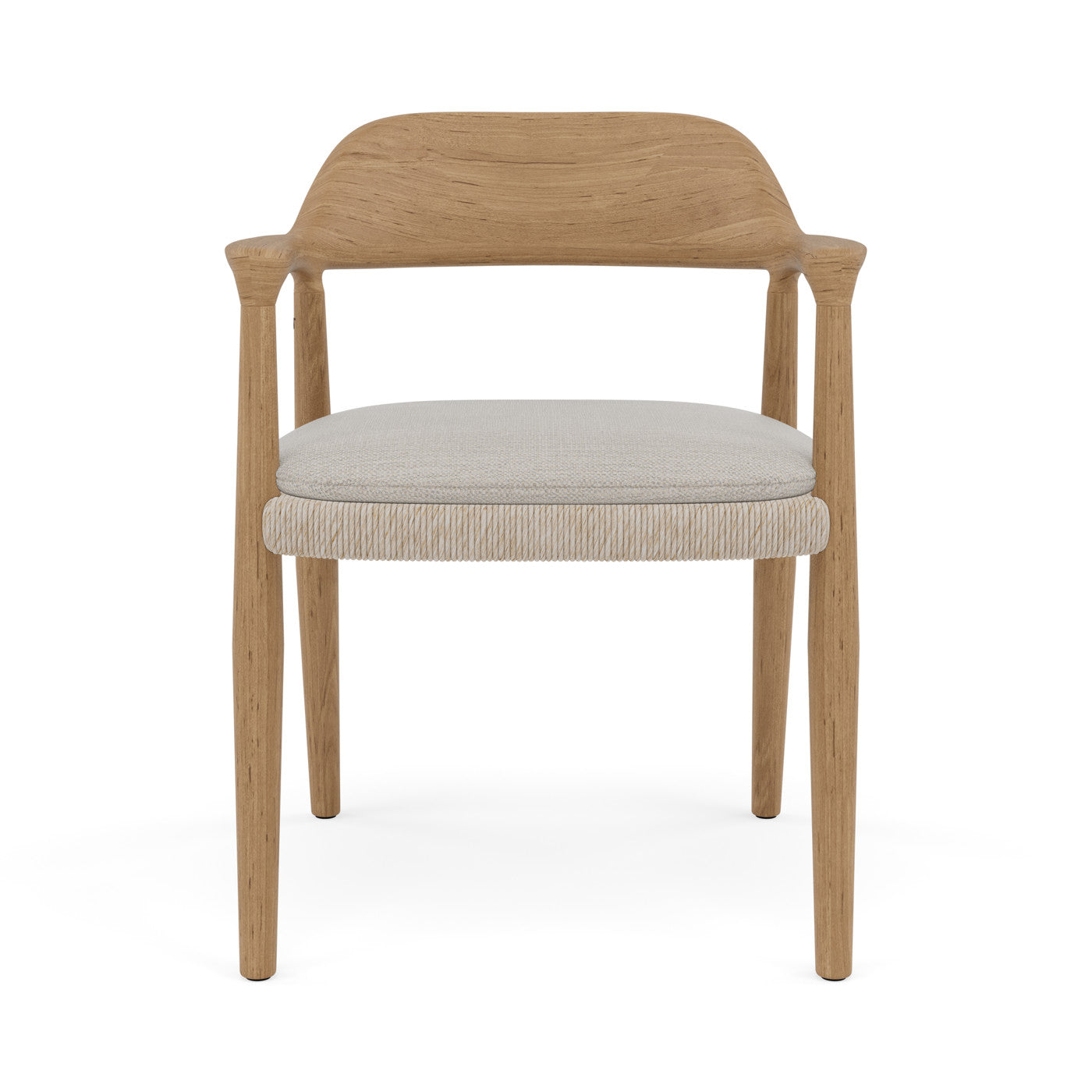 Yiko Cushion seat cushion chair with armrest and chair without armrest