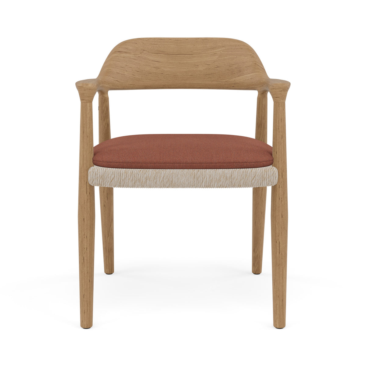 Yiko Cushion seat cushion chair with armrest and chair without armrest