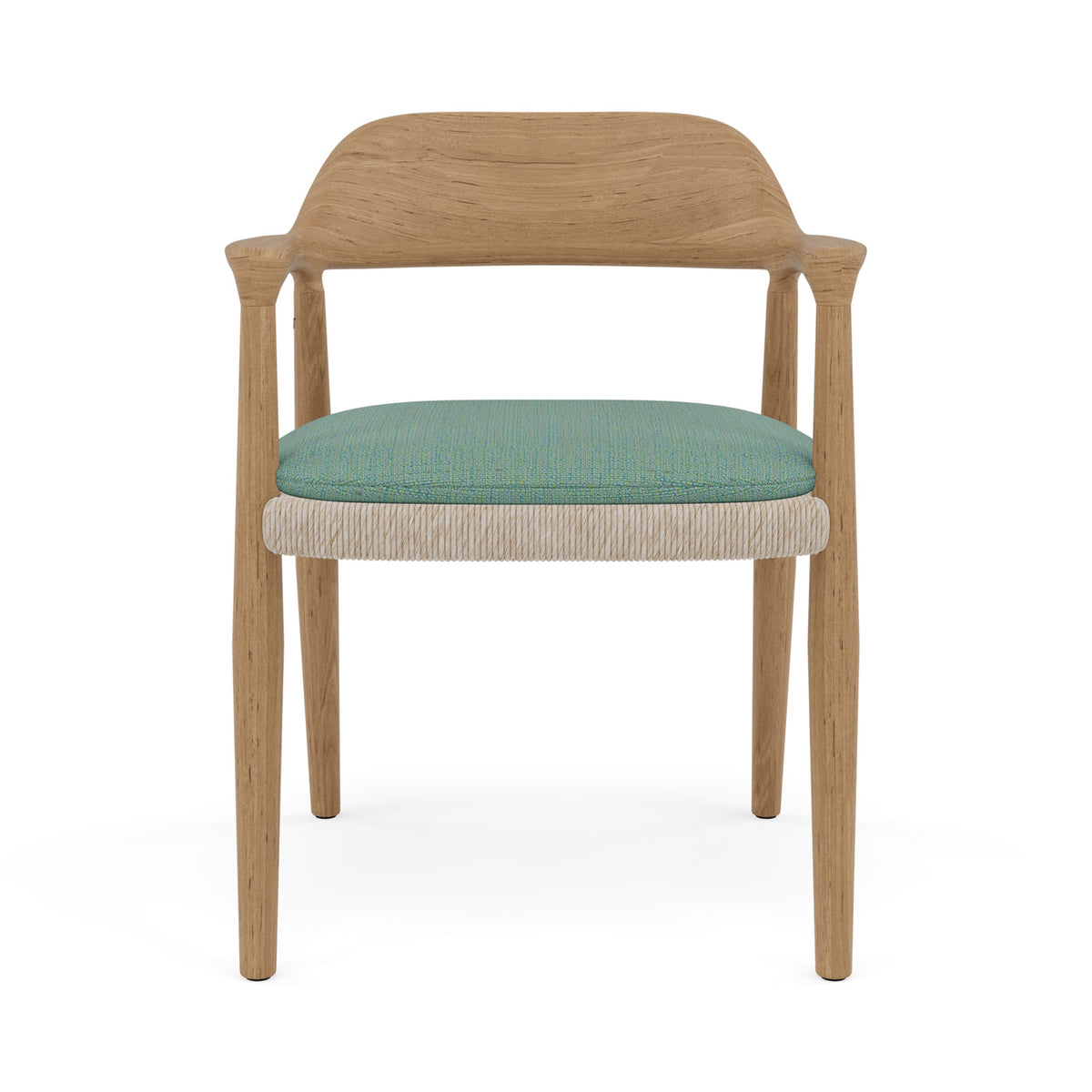 Yiko Cushion seat cushion chair with armrest and chair without armrest