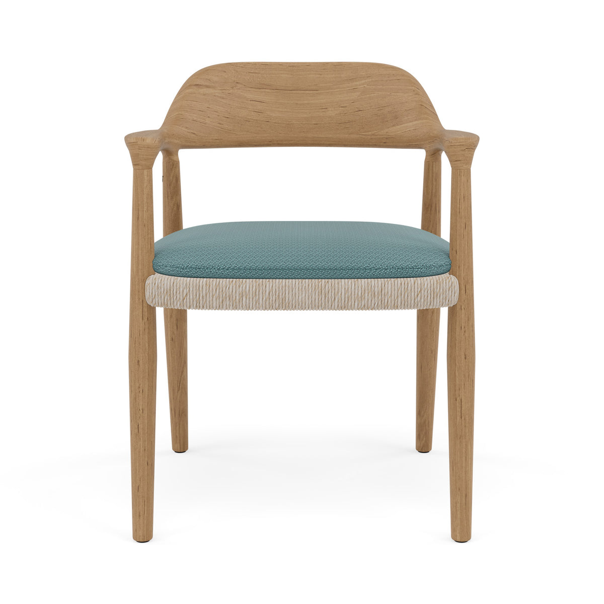 Yiko Cushion seat cushion chair with armrest and chair without armrest