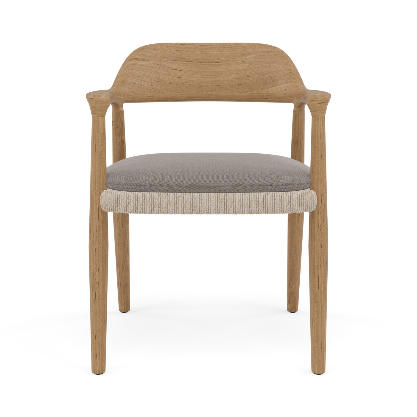 Yiko Cushion seat cushion chair with armrest and chair without armrest