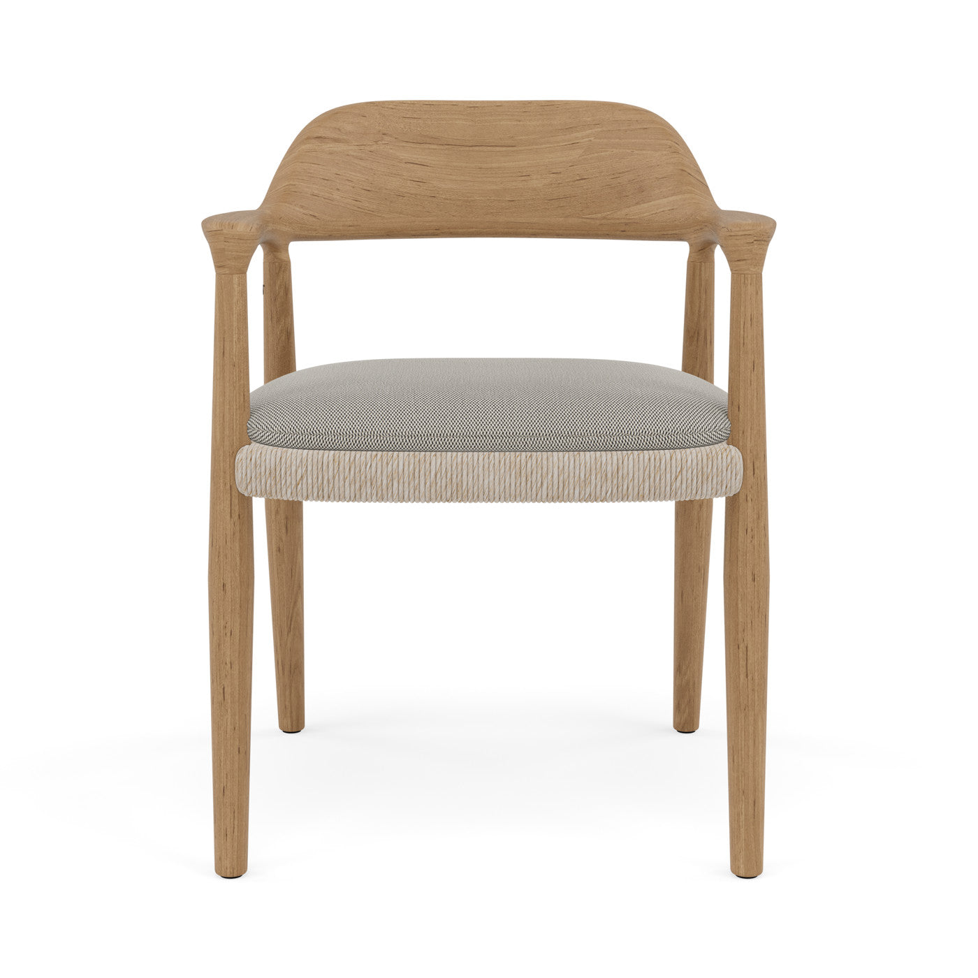 Yiko Cushion seat cushion chair with armrest and chair without armrest