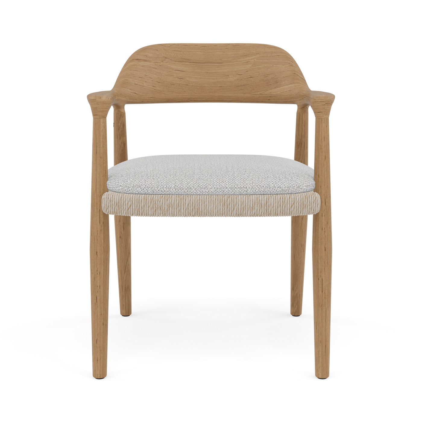 Yiko Cushion seat cushion chair with armrest and chair without armrest