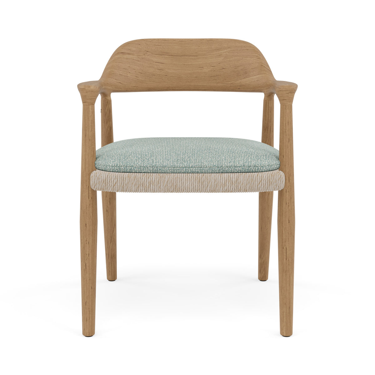 Yiko Cushion seat cushion chair with armrest and chair without armrest