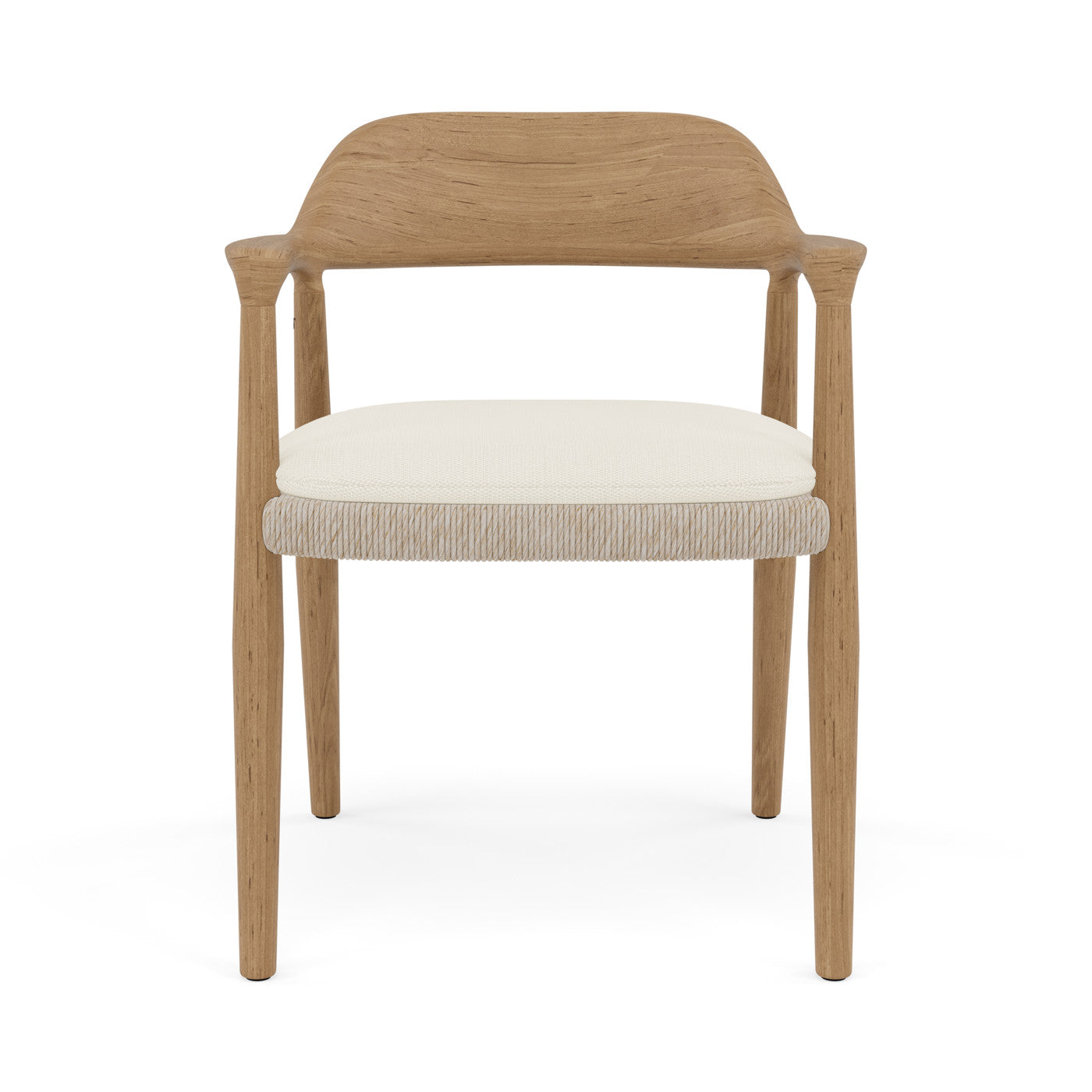 Yiko Cushion seat cushion chair with armrest and chair without armrest