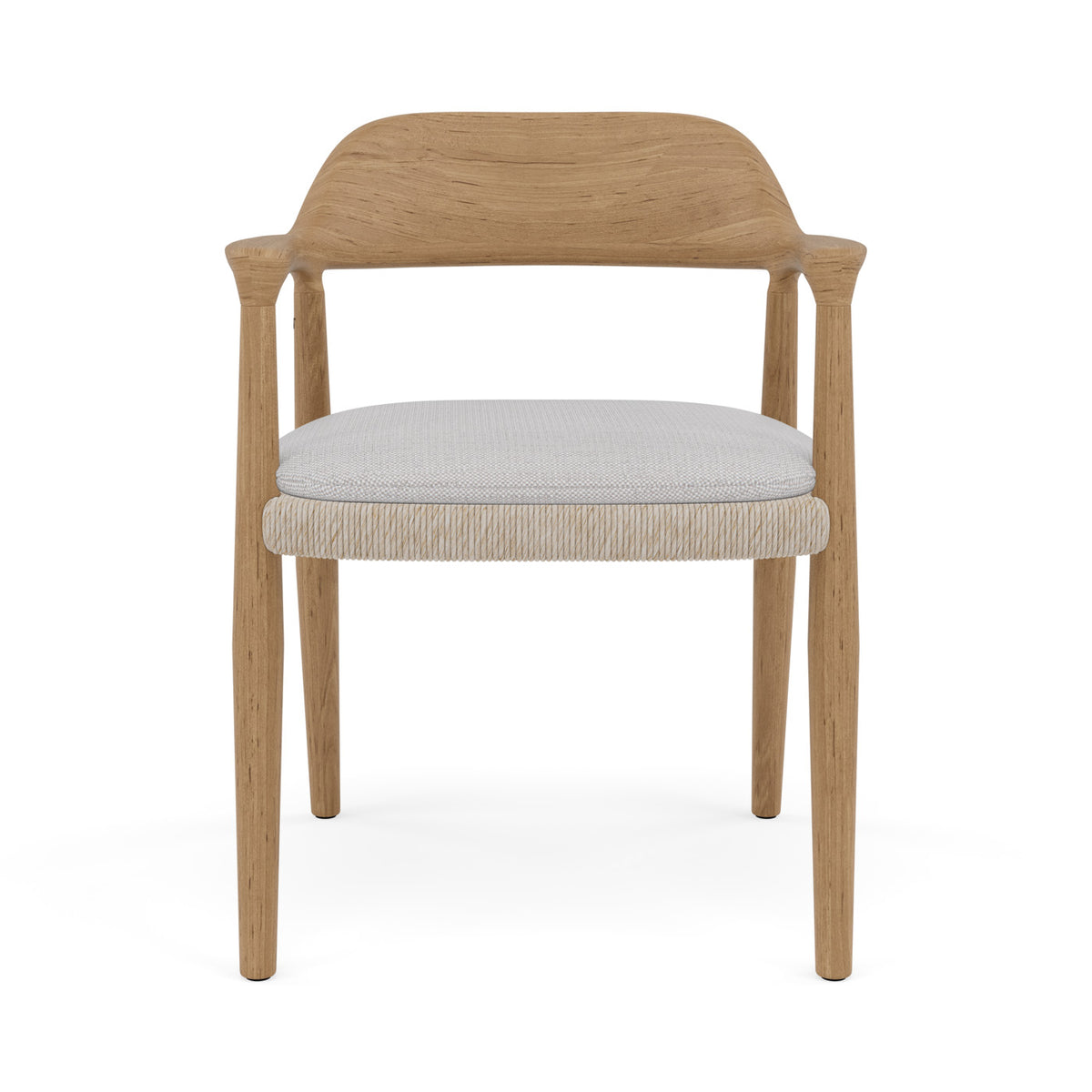 Yiko Cushion seat cushion chair with armrest and chair without armrest