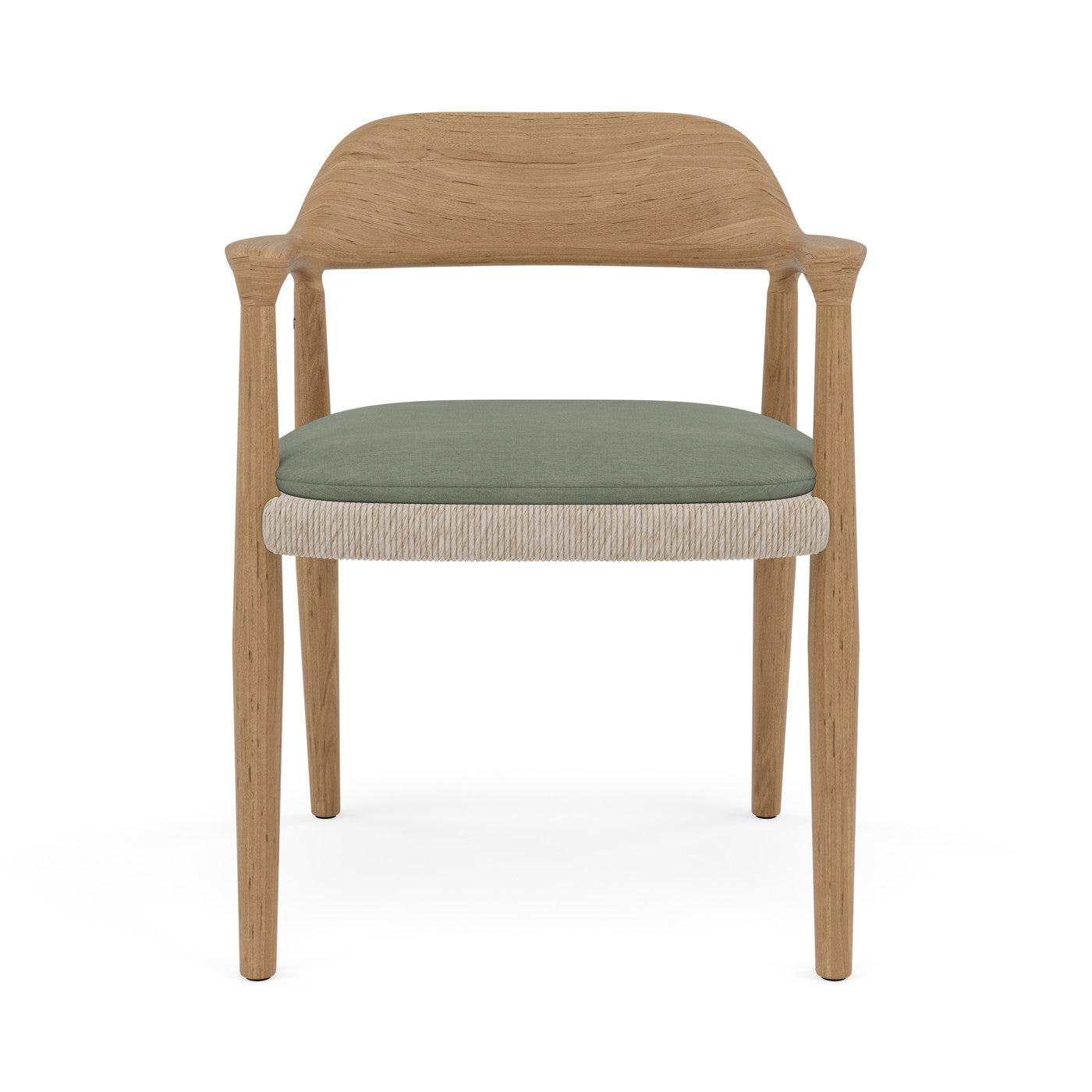 Yiko Cushion seat cushion chair with armrest and chair without armrest
