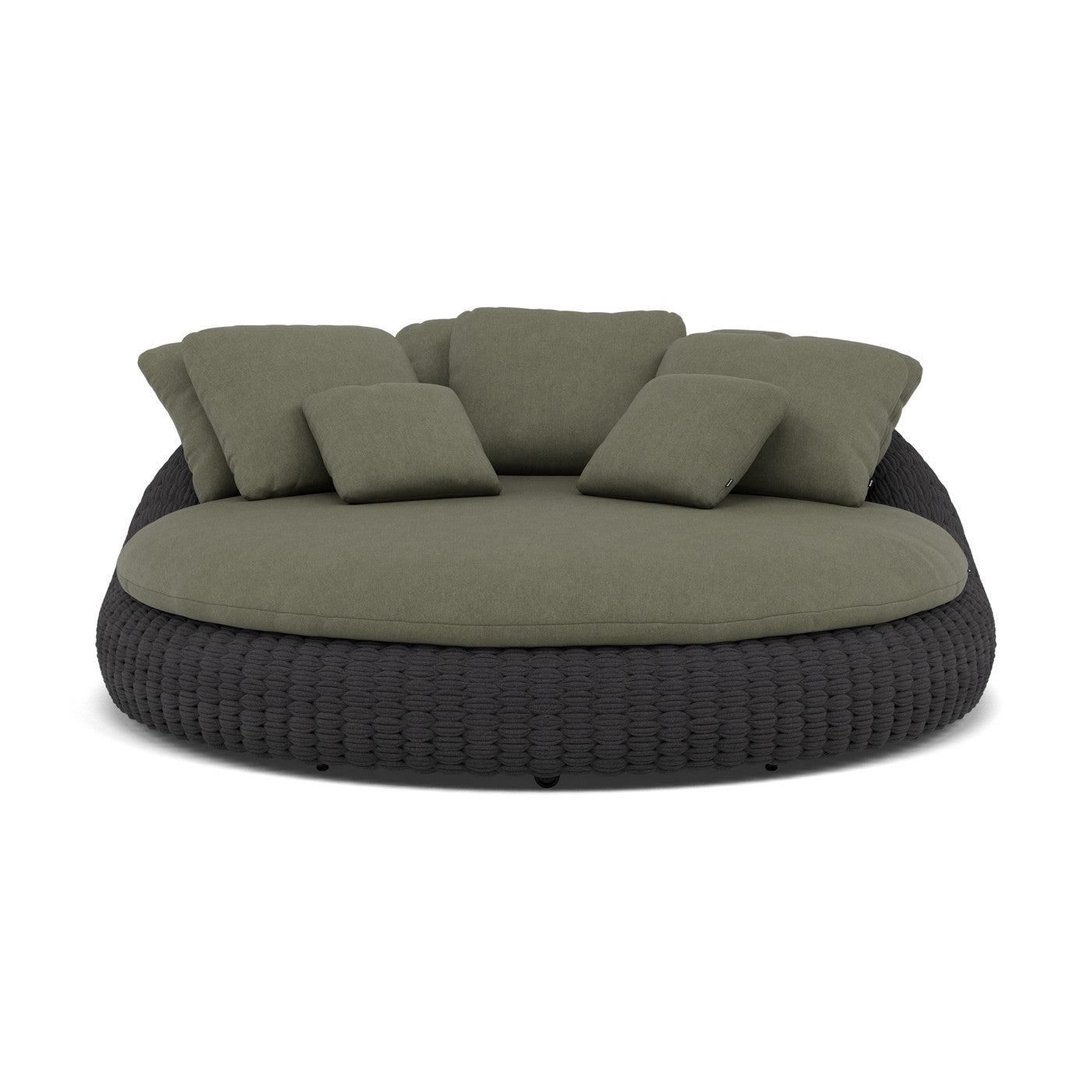 Kobo Coussin décoratif 65×55 cm coussin d'assise et de dossier daybed 165x150_Ensemble de 3