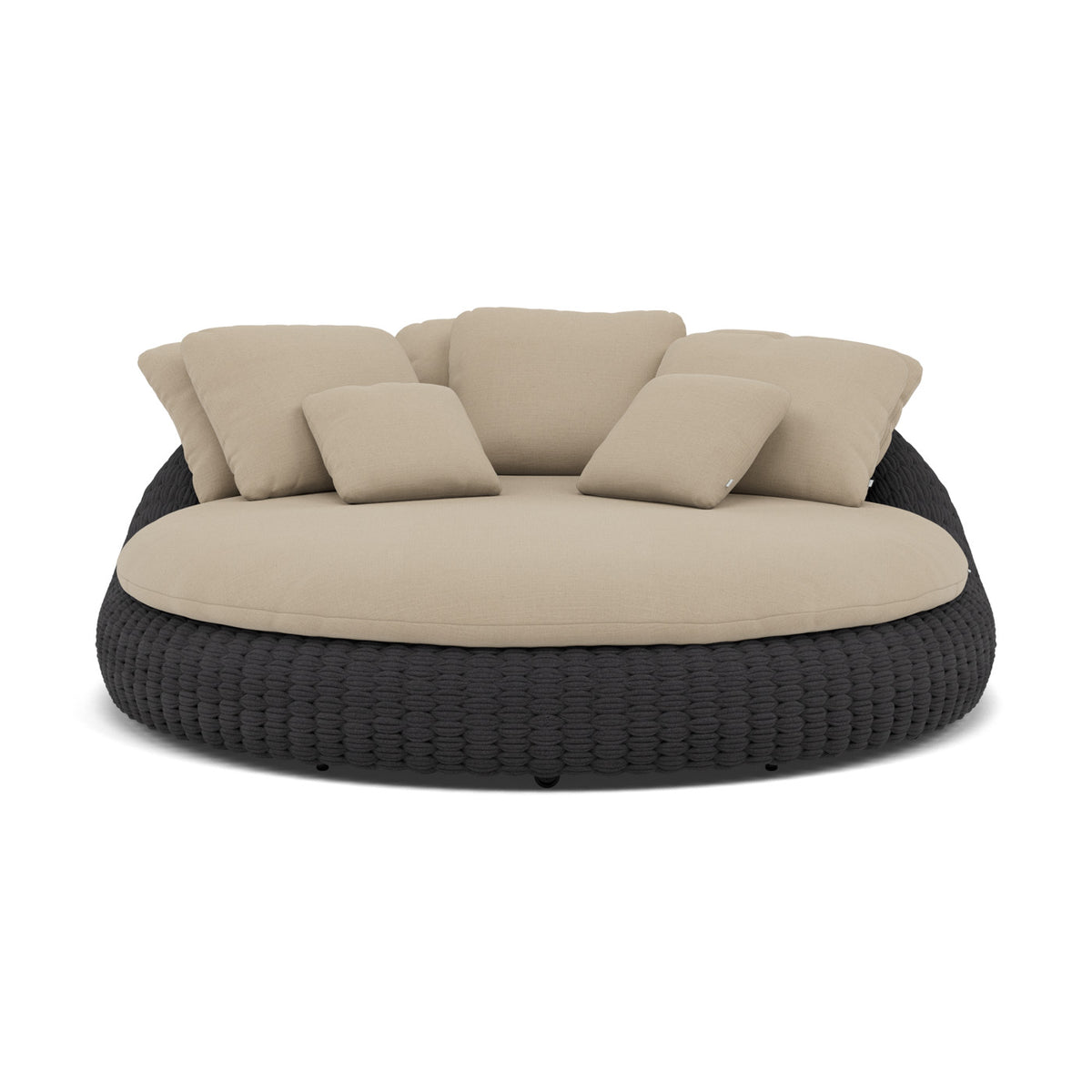 Kobo Coussin décoratif 65×55 cm coussin d'assise et de dossier daybed 165x150_Ensemble de 3