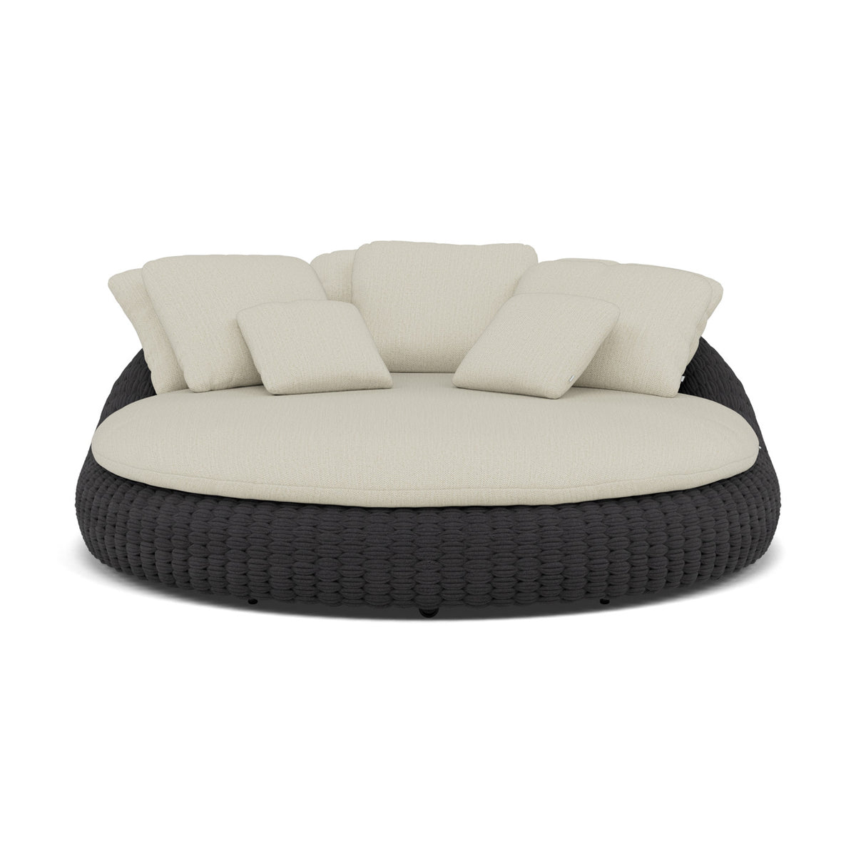 Kobo Coussin décoratif 65×55 cm coussin d'assise et de dossier daybed 165x150_Ensemble de 3