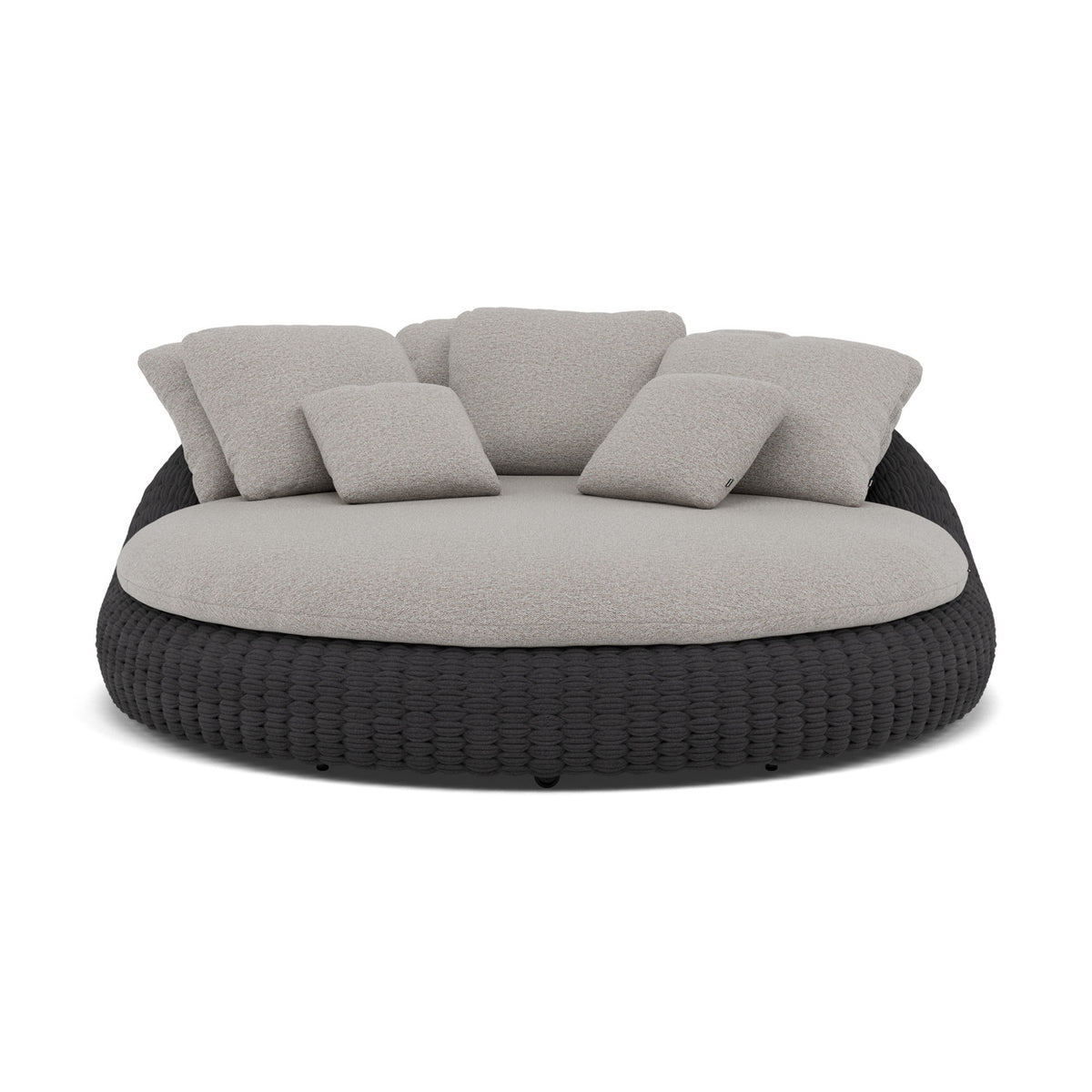 Kobo Coussin décoratif 65×55 cm coussin d'assise et de dossier daybed 165x150_Ensemble de 3