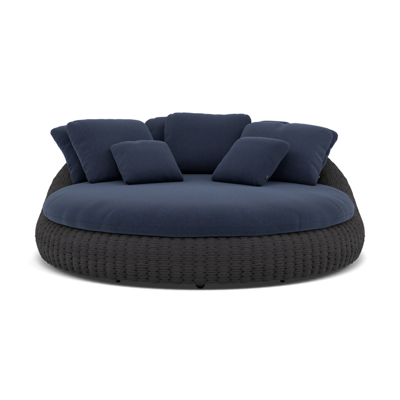 Kobo Coussin décoratif 65×55 cm coussin d'assise et de dossier daybed 165x150_Ensemble de 3