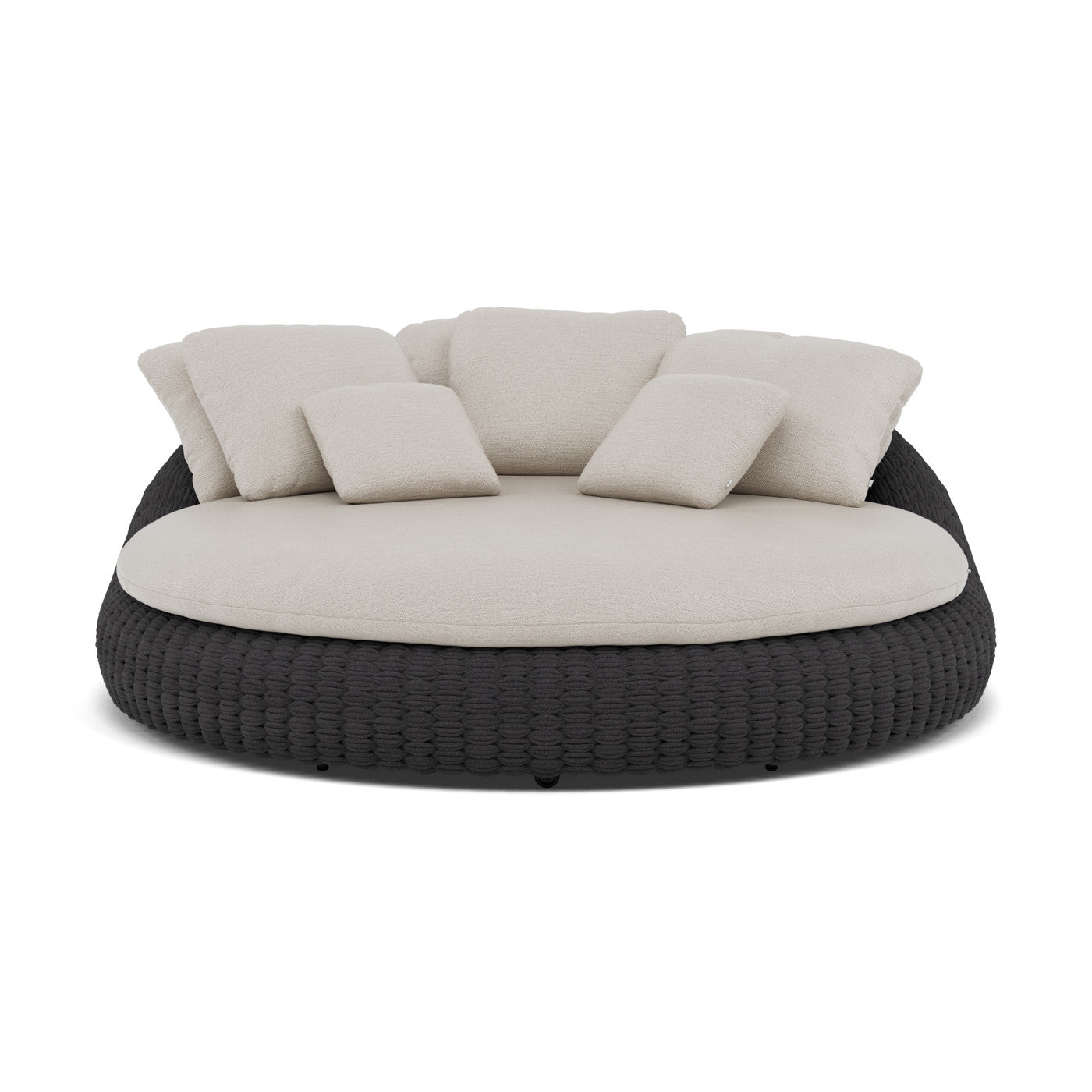 Kobo Coussin décoratif 65×55 cm coussin d'assise et de dossier daybed 165x150_Ensemble de 3