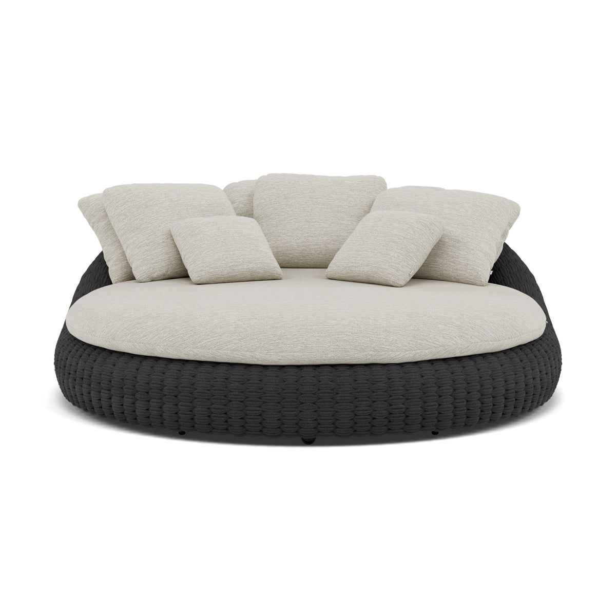 Kobo Coussin décoratif 65×55 cm coussin d'assise et de dossier daybed 165x150_Ensemble de 3
