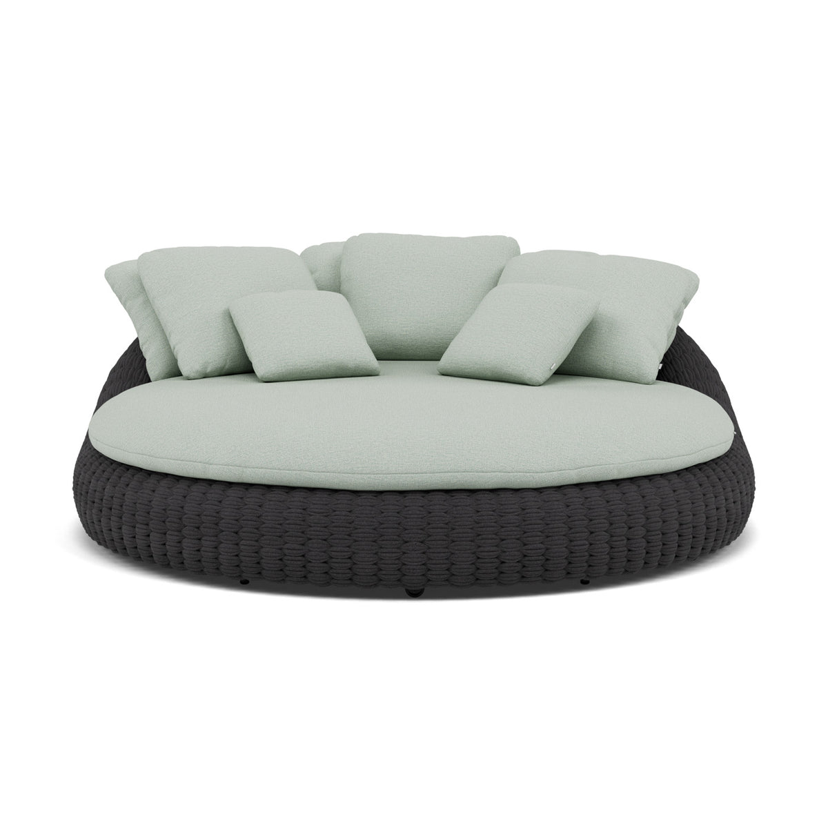 Kobo Coussin décoratif 65×55 cm coussin d'assise et de dossier daybed 165x150_Ensemble de 3