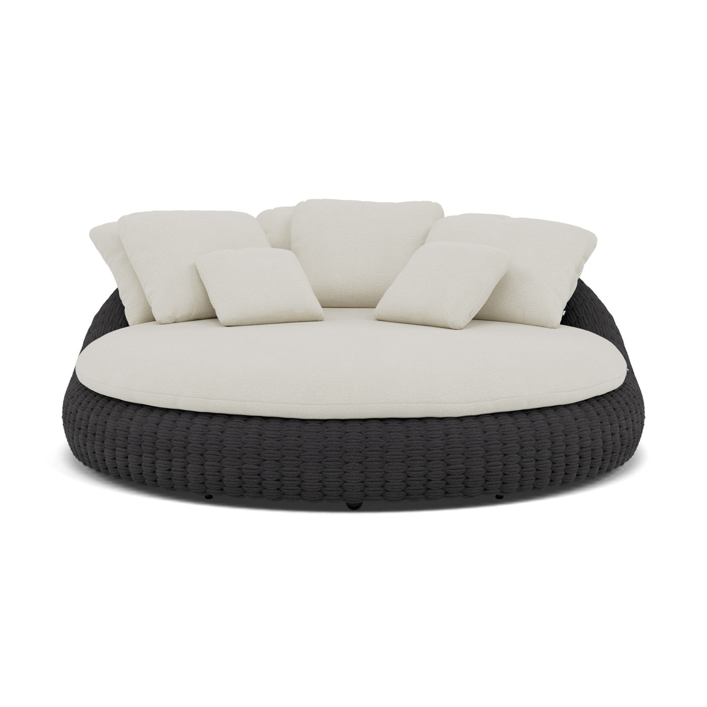 Kobo Coussin décoratif 65×55 cm coussin d'assise et de dossier daybed 165x150_Ensemble de 3