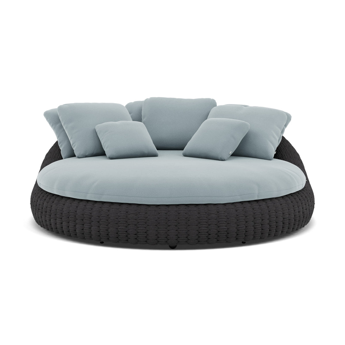 Kobo Coussin décoratif 65×55 cm coussin d'assise et de dossier daybed 165x150_Ensemble de 3