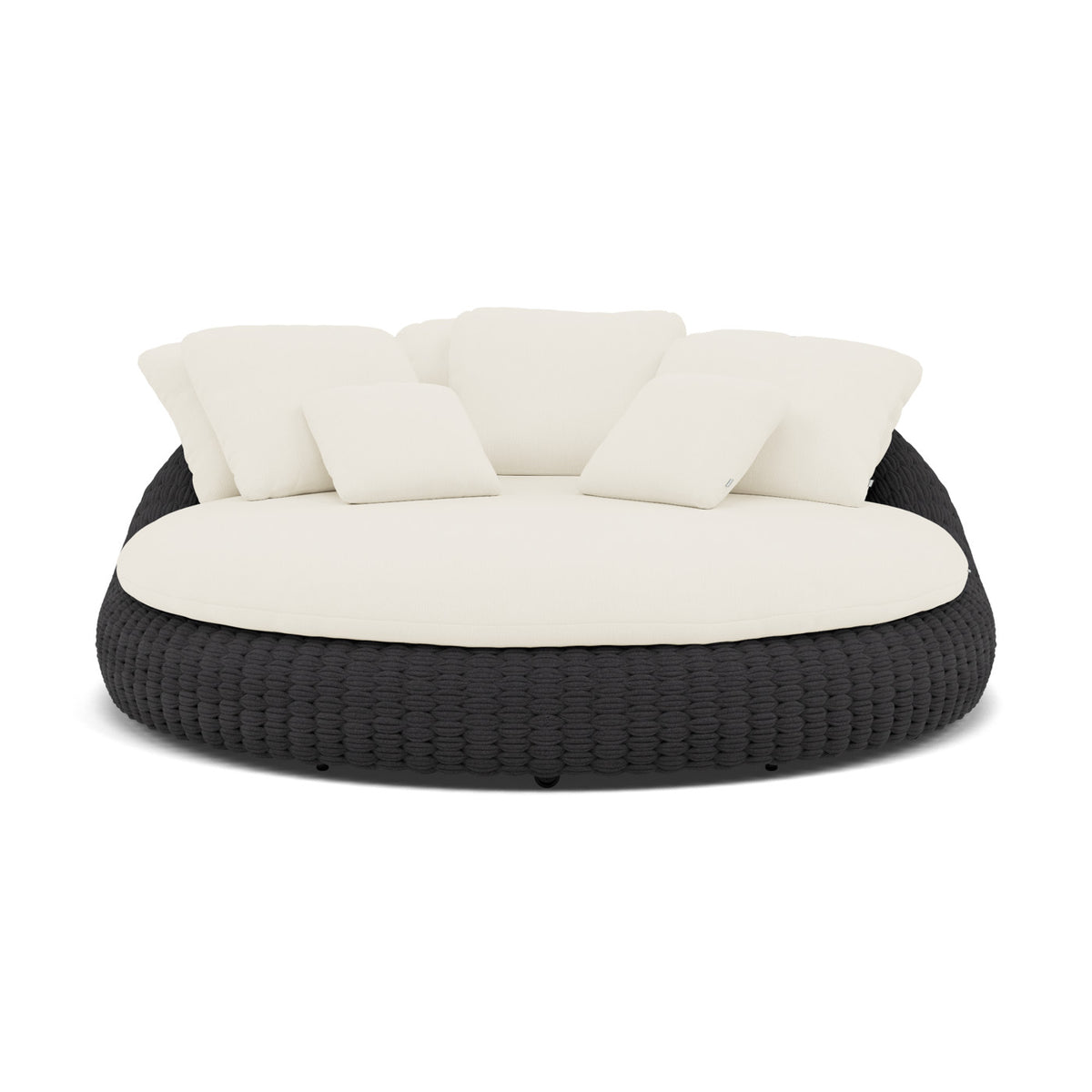 Kobo Coussin décoratif 65×55 cm coussin d'assise et de dossier daybed 165x150_Ensemble de 3