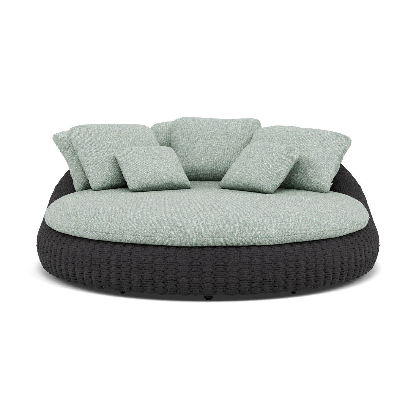 Kobo Coussin décoratif 65×55 cm coussin d'assise et de dossier daybed 165x150_Ensemble de 3
