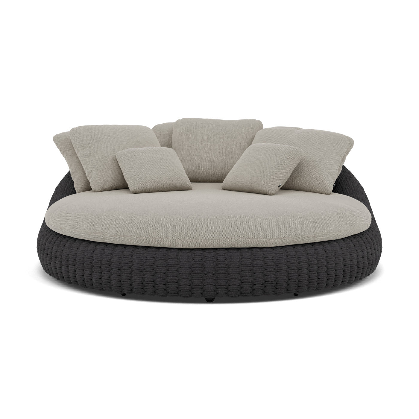 Kobo Coussin décoratif 65×55 cm coussin d'assise et de dossier daybed 165x150_Ensemble de 3