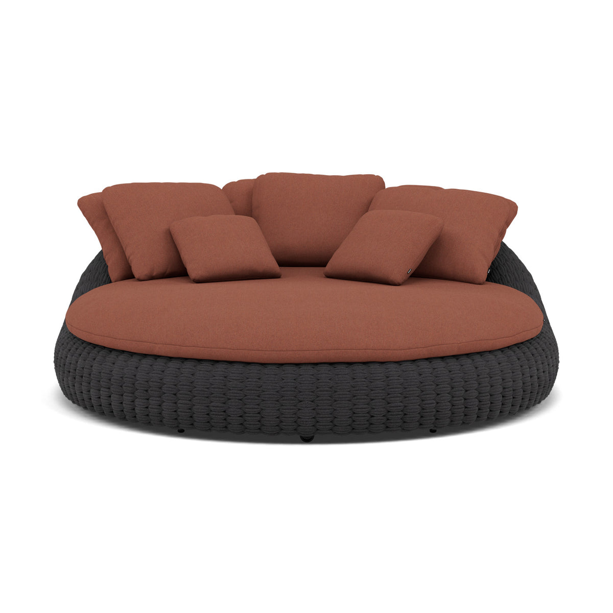 Kobo Coussin décoratif 65×55 cm coussin d'assise et de dossier daybed 165x150_Ensemble de 3