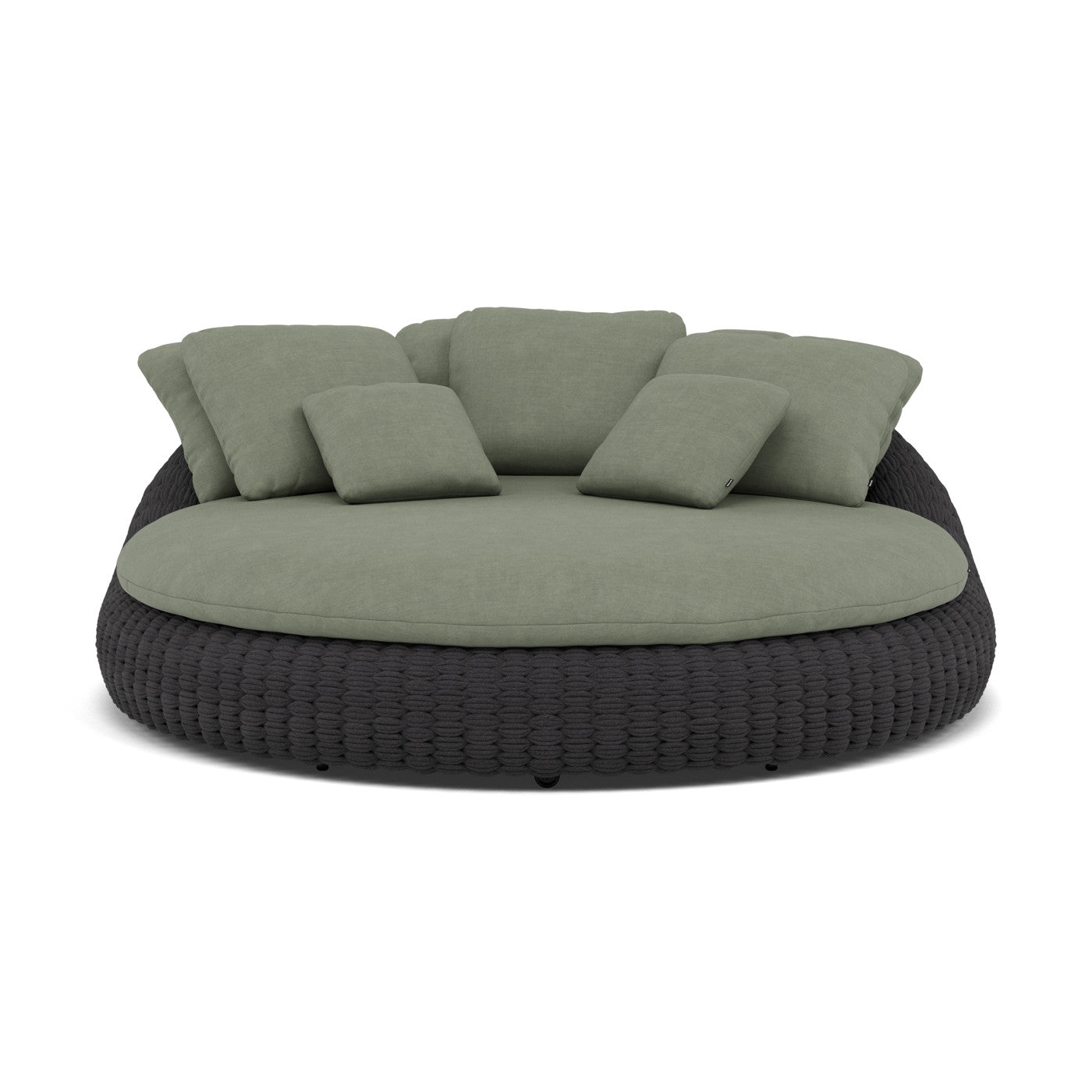 Kobo Coussin décoratif 65×55 cm coussin d'assise et de dossier daybed 165x150_Ensemble de 3